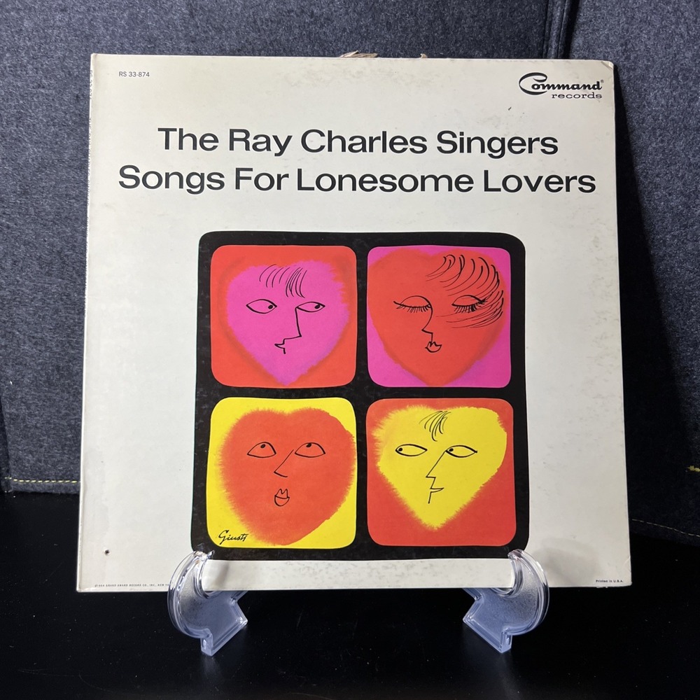 Ray Charles Singers – Songs For Lonesome Lovers Vinyl LP‎ 1964 Album RS 874 SD
